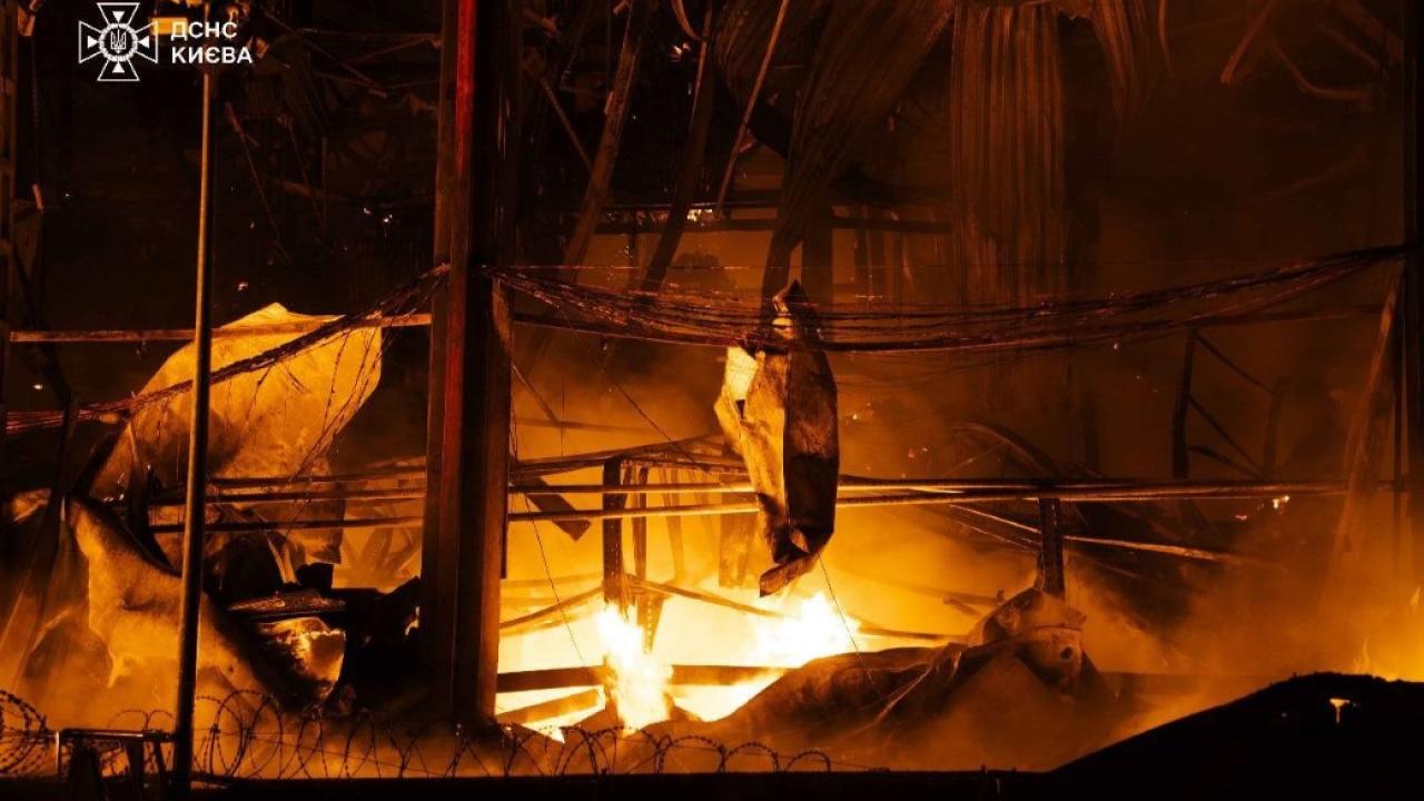 Rus ordusu Kiev'i vurdu: 2 ölü, 13 yaralı