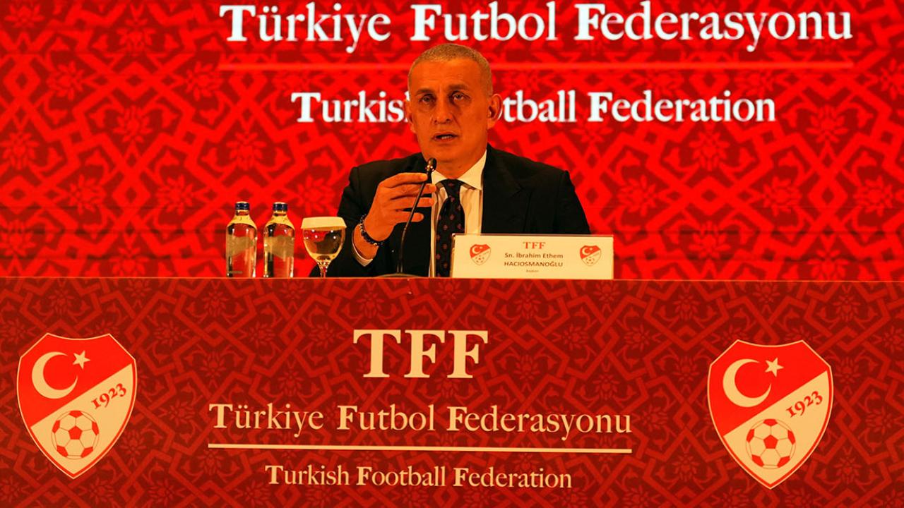 TFF Başkanı Hacıosmanoğlu: "Mücadelemizi, menfaatleri üzerinden hesaplaşmaya dönüştürmek isteyenlere sessiz kalmayacağız"