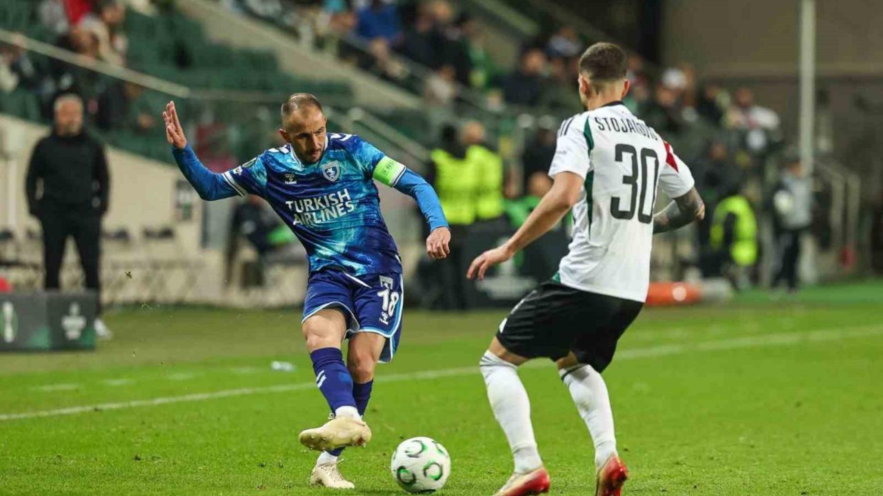 UEFA Konferans Ligi: Legia Varşova: 0 - Samsunspor: 1