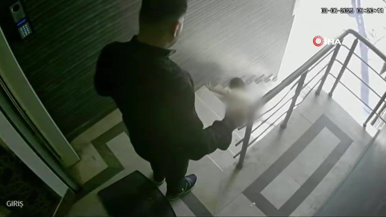 3 yaşındaki kızına tekme atıp merdivenlerden aşağı düşüren babaya 1 yıl 6 ay hapis cezası