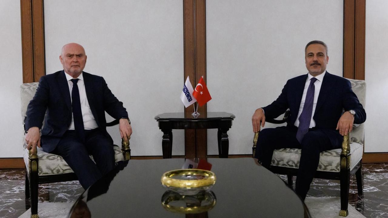 Bakan Fidan, AGİT Genel Sekreteri Sinirlioğlu’nu kabul etti