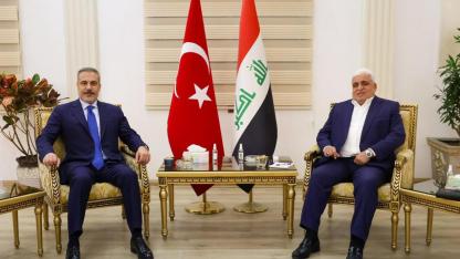 Bakan Fidan, Haşdi Şabi Komisyonu Başkanı Feyyad ile görüştü