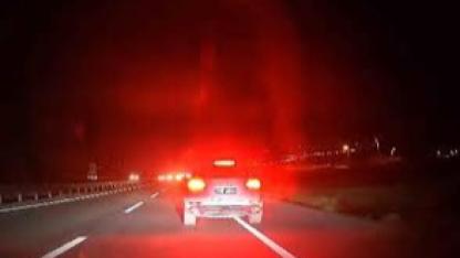 Bir ailenin can güvenliğini tehlikeye atan trafik magandası yakalandı