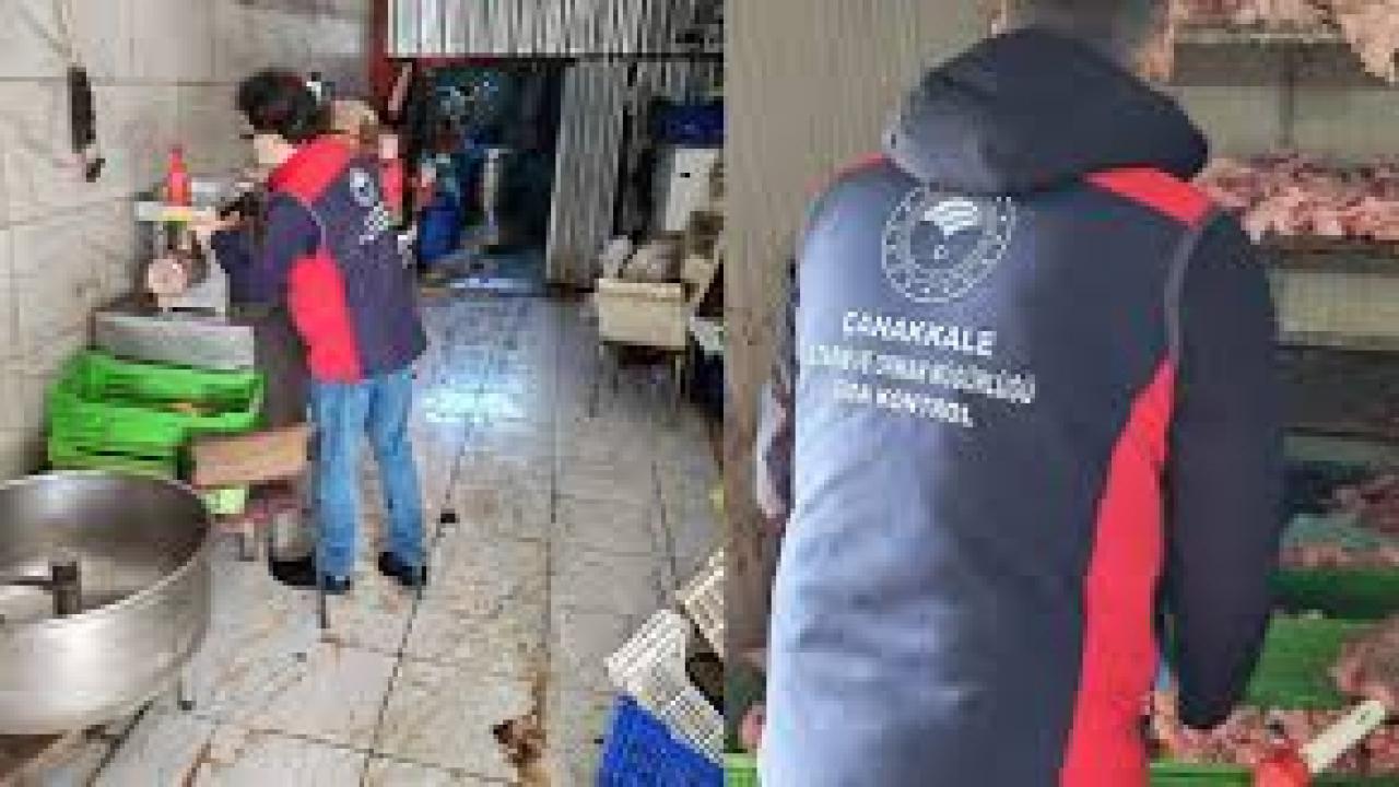 Çanakkale’de izinsiz ve uygunsuz şartlarda çalışan işletme mühürlendi