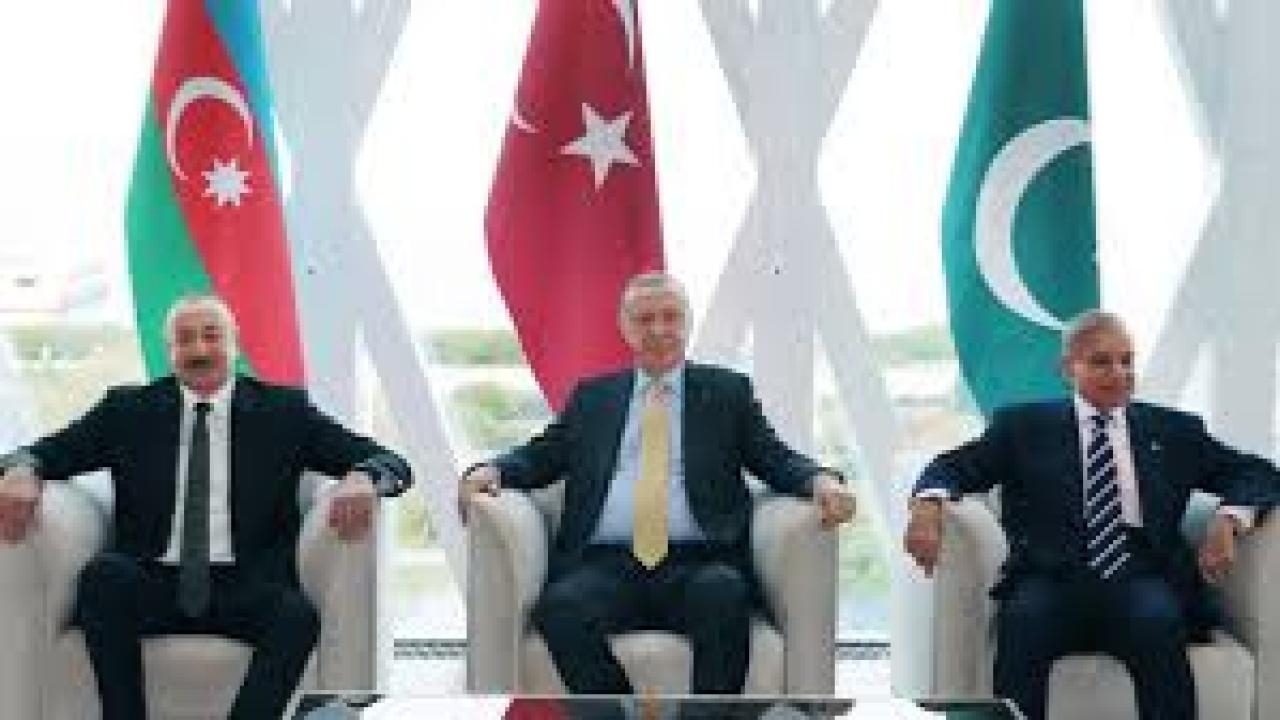 Cumhurbaşkanı Erdoğan, Aliyev ve Şerif ile görüştü