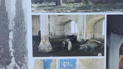 Ermeni İşgalinde ahır olan Cuma Mescidi yeniden ibadete açıldı