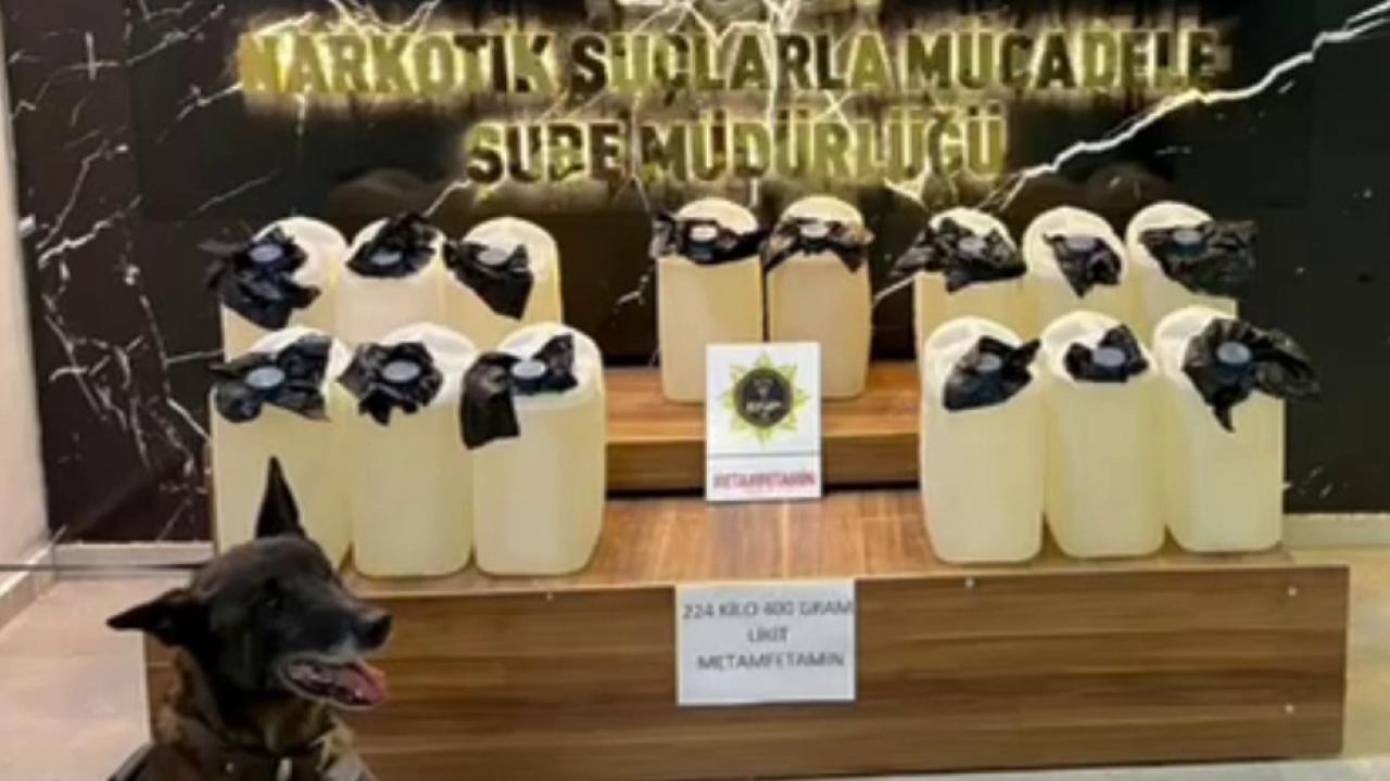 Erzurum polisinden dev uyuşturucu operasyonu