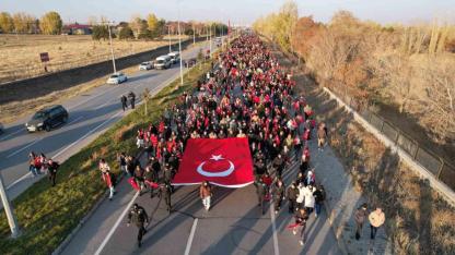 Erzurum’da 148 yıl önceki kahramanlık ruhu bir kez daha yaşatıldı