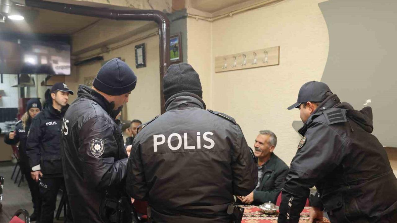 Erzurum’da polis 134 şahsı yakaladı