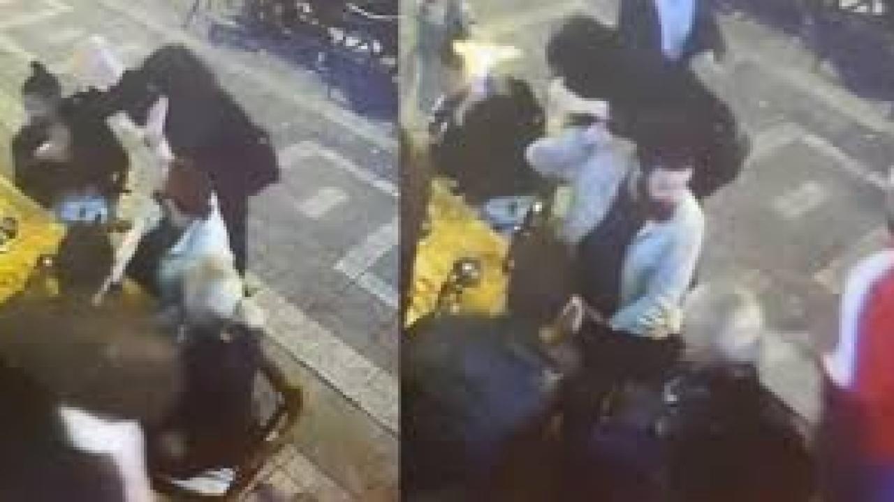 Genç kadının yüzünü böyle yaktı