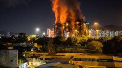 Hong Kong'daki yangın faciasında can kaybı 36'ya yükseldi