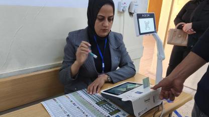 Irak’ta genel seçim için düzenlenen özel oylamaya katılım yüzde 82,42 oldu