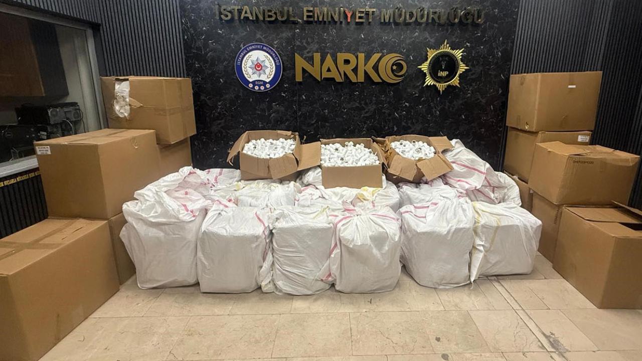 İstanbul’da uyuşturucu hap operasyonu