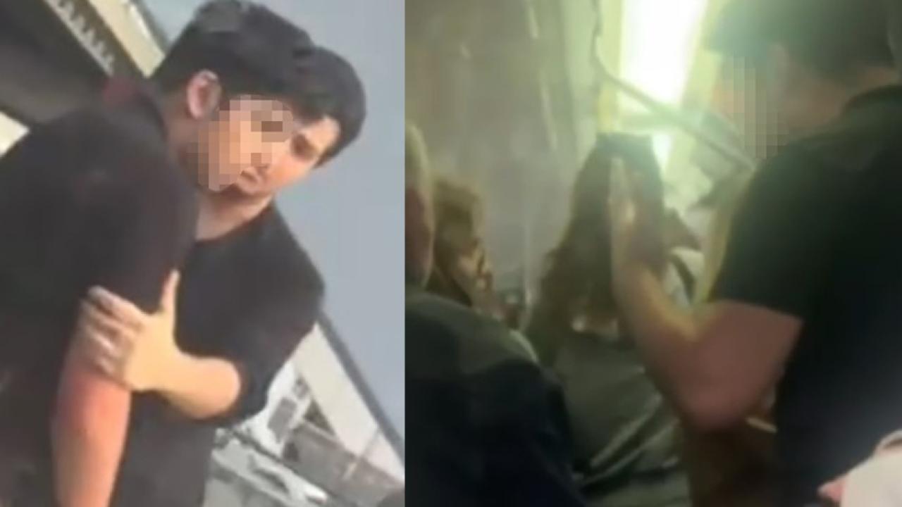 İzmir Metrosu’nda küfürlü saldırgan paniği