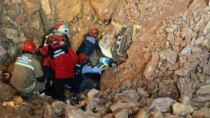 Ordu’da göçük altından bir kişinin cansız bedeni çıkartıldı