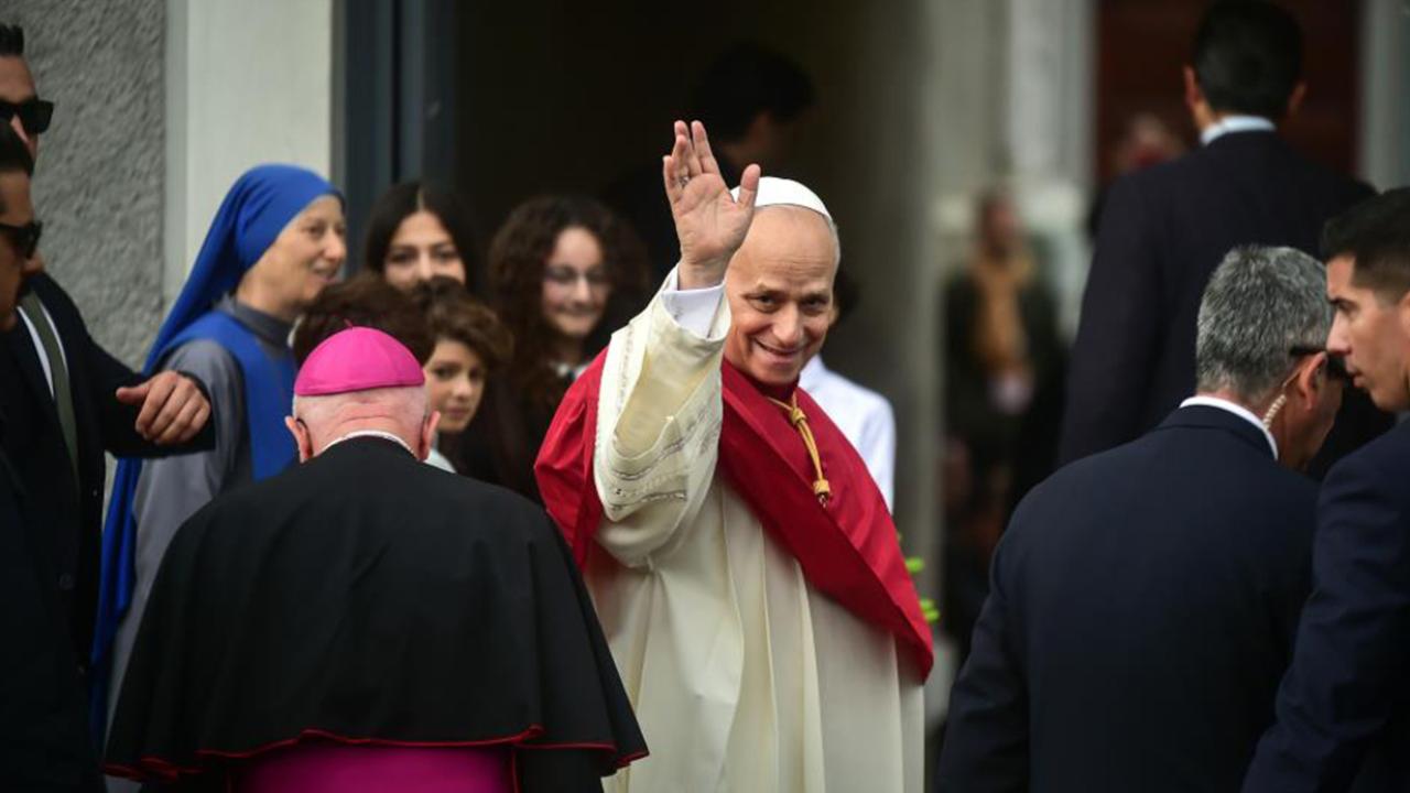 Papa 14. Leo, Şişli’deki Kutsal Ruh Katedrali’ne geldi