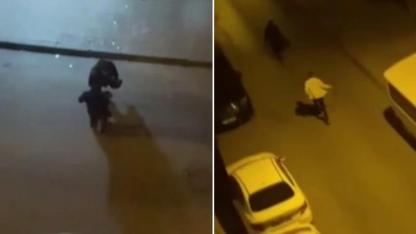 Sipariş götüren kuryeye kemerle saldırdılar