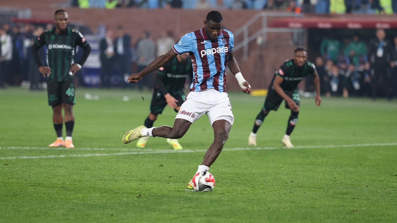 Trabzonspor 3 puanı 3 golle aldı