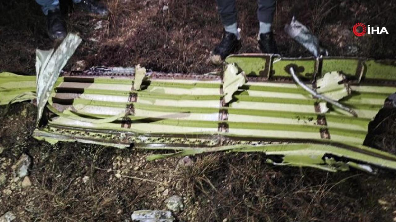 Ankara’da düşen uçağın enkazına ulaşıldı