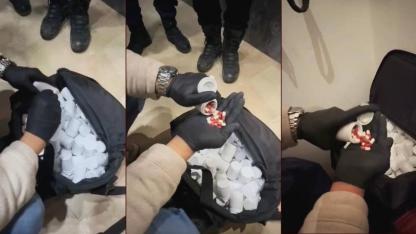 Apartman yöneticisi jandarma tarafından 7 bin uyuşturucu hapla yakalandı