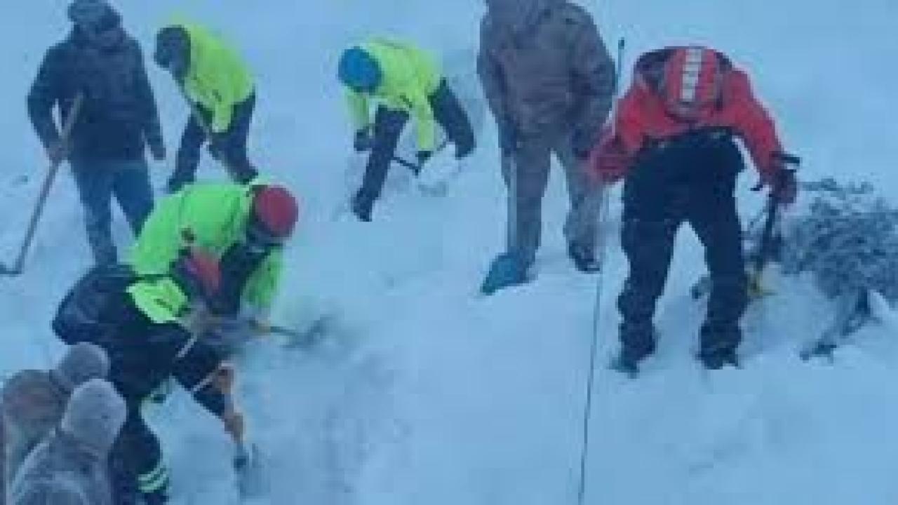 Artvin’de çığ altında kalan 3 çobandan birinin cansız bedenine ulaşıldı