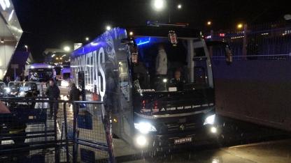 Beşiktaş, Trabzon’a geldi