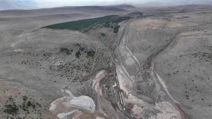 Doruklu Barajı’nda çalışmalar aralıksız devam ediyor