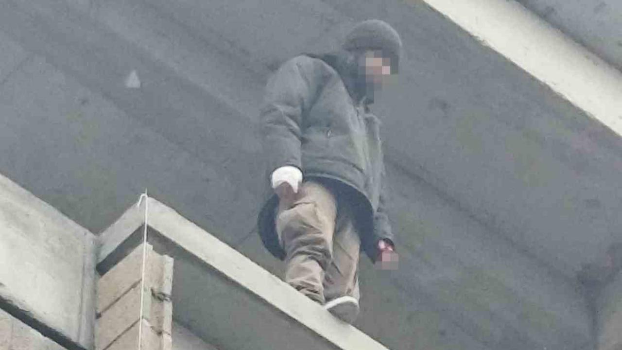 Erzurum Horasan’da intihar girişimi: Ekipler son anda ikna etti