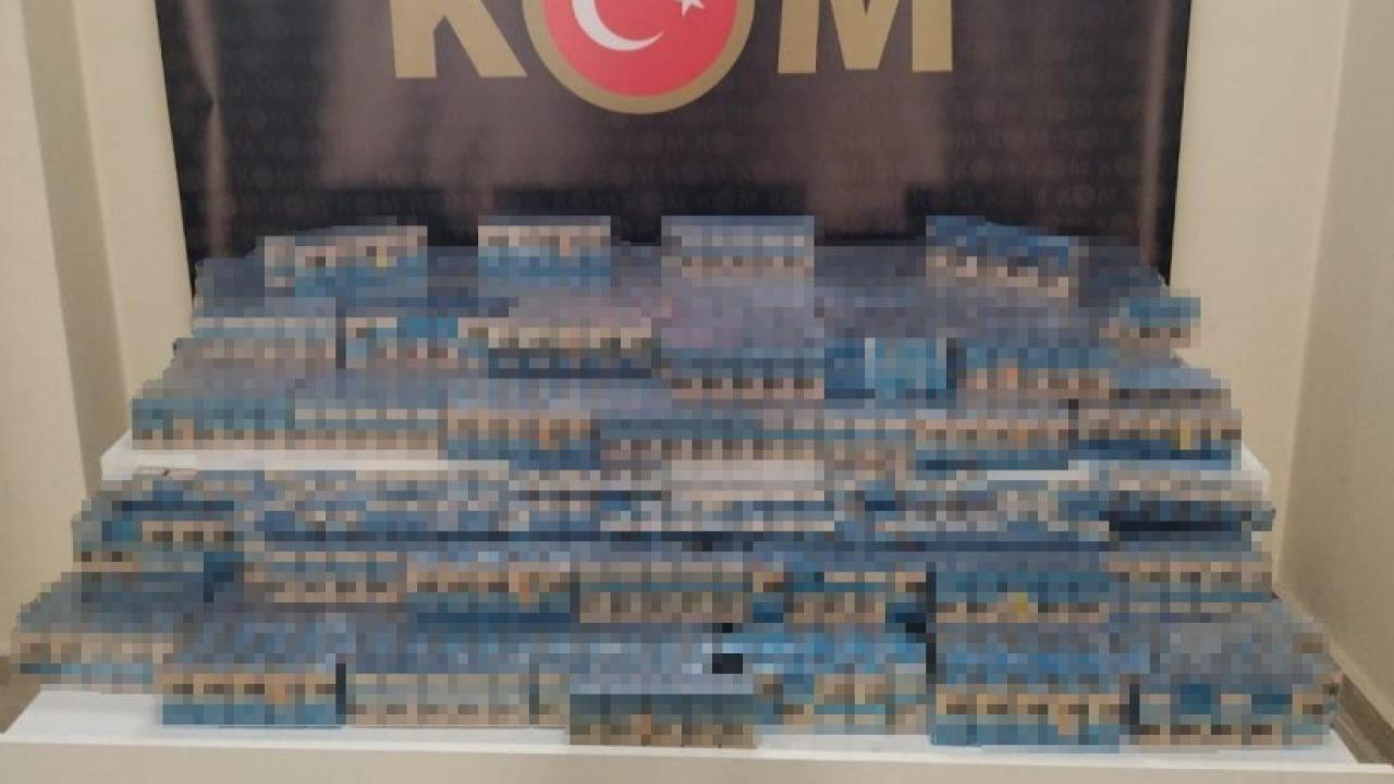 Erzurum’da kaçak sigara operasyonu