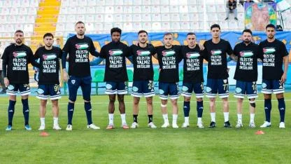Erzurumspor’dan Filistin’e destek çağrısı
