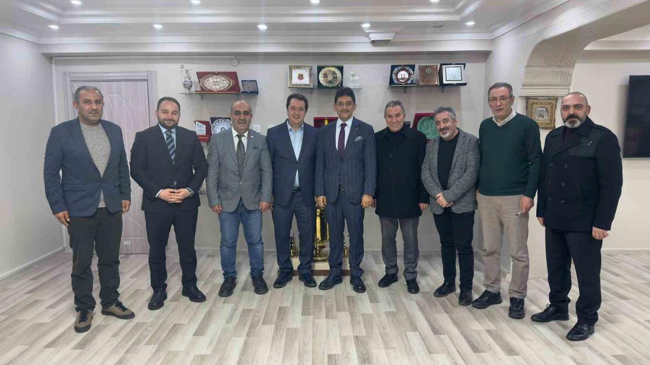 ETB Başkanı Oral, DAGC yönetimini ağırladı