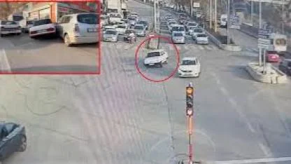 Film sahnelerini aratmayan anlar, polis böyle etkisiz hale getirdi