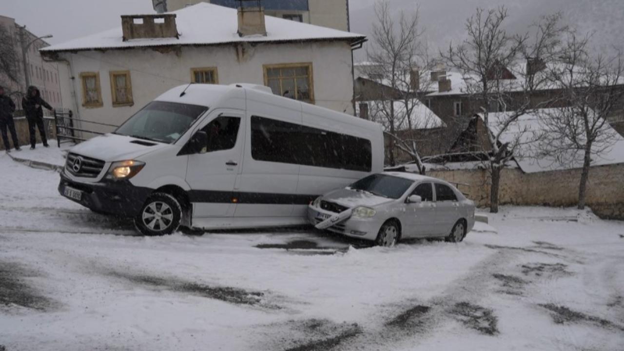 Gümüşhane’de kar esareti