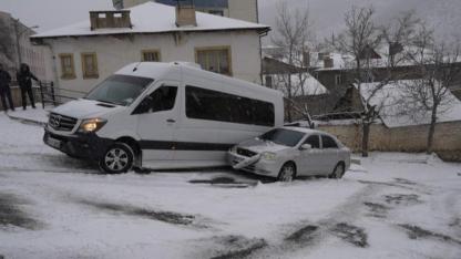 Gümüşhane’de kar esareti