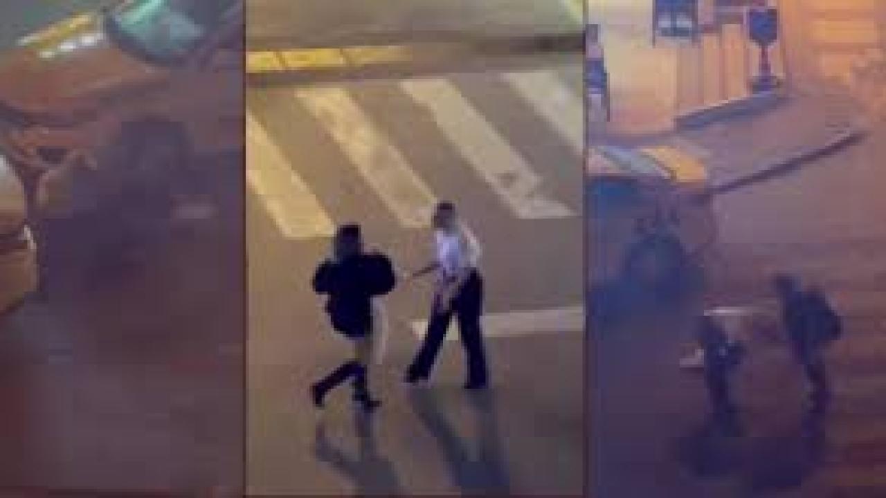 Kadınların taksi parası kavgası