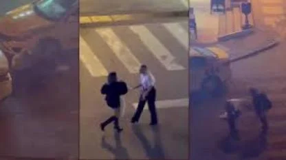 Kadınların taksi parası kavgası