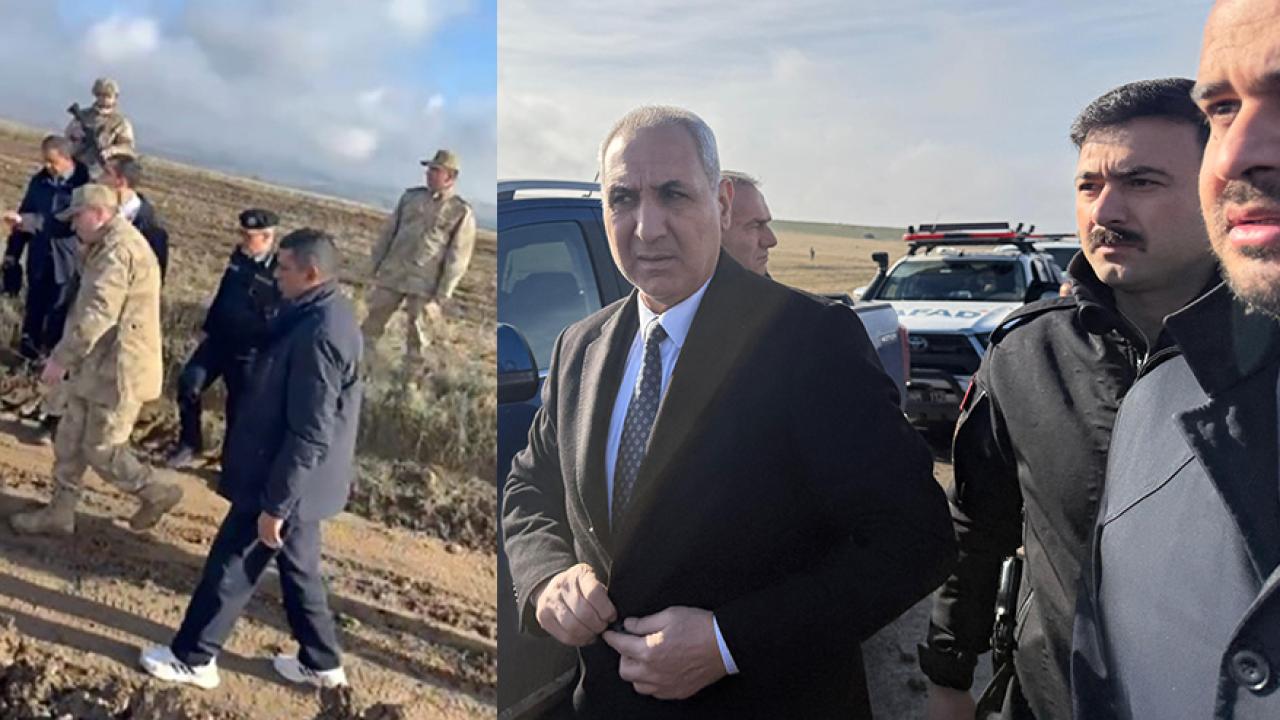 Libya’dan gelen askeri heyet uçak kazasının yaşandığı bölgede