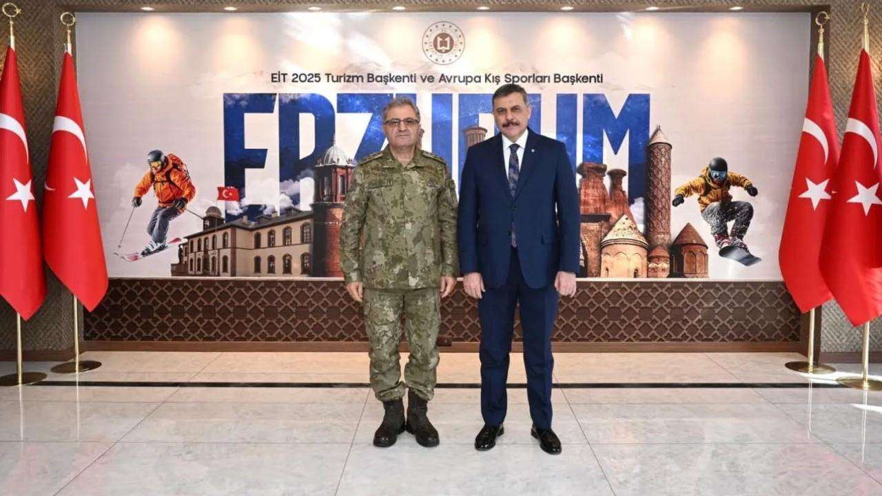 Orgeneral Tokel Paşa Erzurum’da