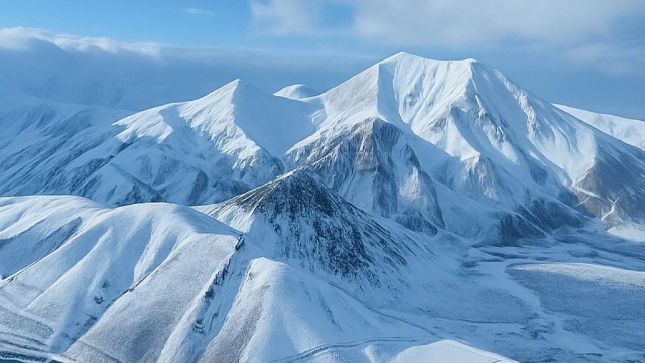 Palandöken beyaz örtüsüne büründü