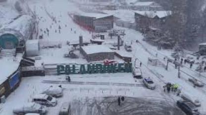 Palandöken’de görsel şölen