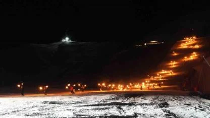 Erzurum Palandöken’de sezona "merhaba" diyerek yeni sezon açılışı yapıldı