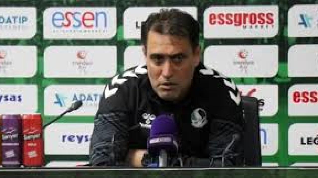 Sakaryaspor Teknik Direktörü Serhat Sütlü, istifa etti