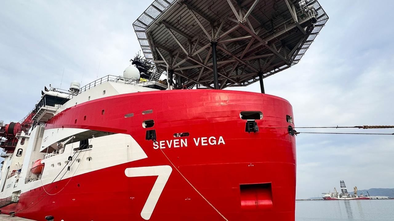 Seven Vega gemisi Filyos Limanı’nda: 2026 hedefi için start verildi