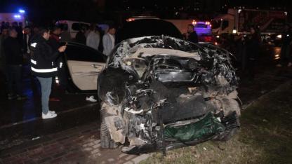 Şırnak’ta freni boşalan vinç 6 araca çarptı: 7 yaralı