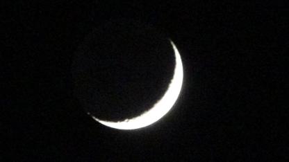 Van semalarında yılın son hilal manzarası