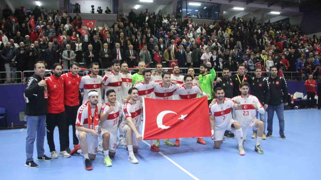 A Milli Erkek Hentbol Takımı, Bulgaristan’ı 38-29 mağlup etti