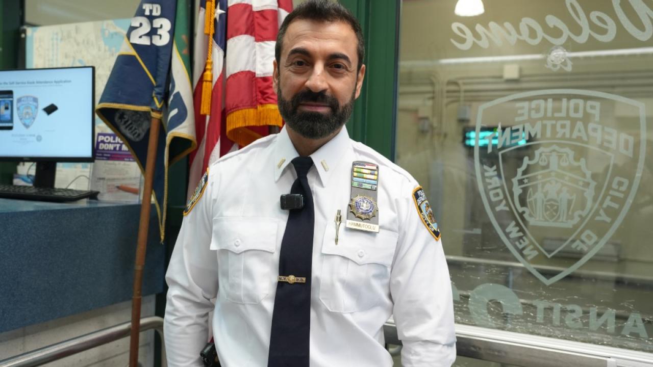 ABD'de bir ilk: Türk polis Hammutoğlu, New York Metro yönetiminde