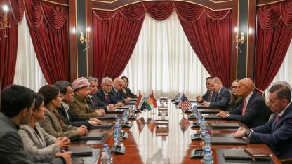 ABD’nin Suriye Özel Temsilcisi Barrack, Erbil’de terör örgütü SDG elebaşı Abdi ile bir araya geldi