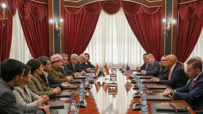 ABD’nin Suriye Özel Temsilcisi Barrack, Erbil’de terör örgütü SDG elebaşı Abdi ile bir araya geldi