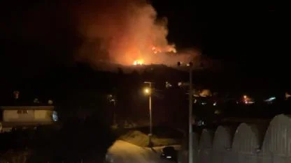 Antalya’da orman yangını